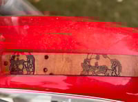 Image 8 of Original Tom Fugle Signed Unicorn Leather Belt 