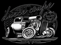 Image 2 of Duece Coupe T-shirt