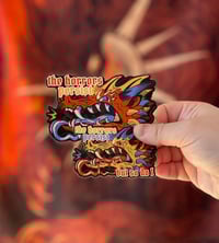 Image 1 of The Horrors Persist Sticker