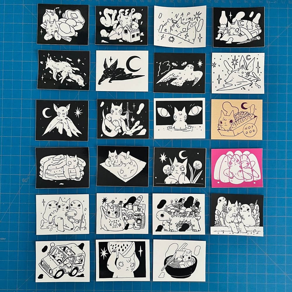 Image of Single Color Sticker Set 2
