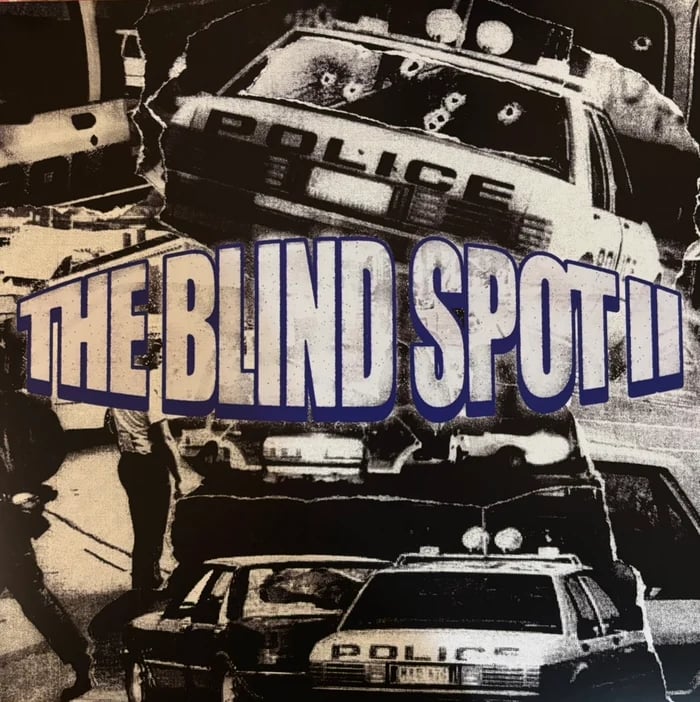 Image of TOXOID X OT - THE BLIND SPOT 2 BLACK 12" VINYL RECORD