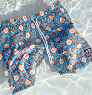 Laylo Shorts (Moroccan Tile)