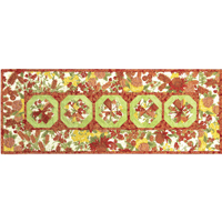 Image 2 of UNDER THE AUSTRALIAN SUN: Origami Table Runner Pattern by The Textile Pantry