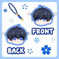Isagi Phone Charm