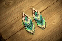 Image 1 of Sarita beaded earrings 