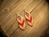 Image 3 of Sarita beaded earrings 