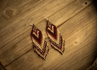 Image 2 of Sarita beaded earrings 