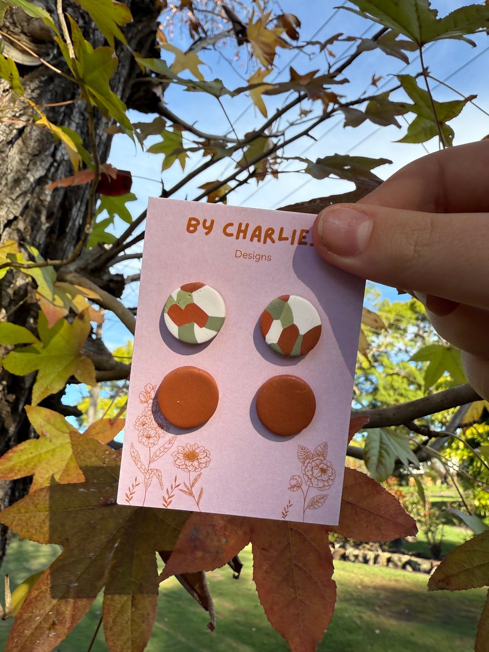Image of Round Autumn Stud Pack