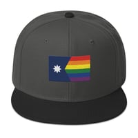 Image 12 of Minnesota Rainbow Pride Flag (6 Stripe) Ballcap