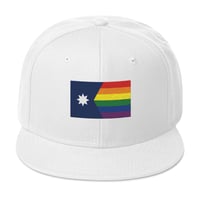 Image 20 of Minnesota Rainbow Pride Flag (6 Stripe) Ballcap