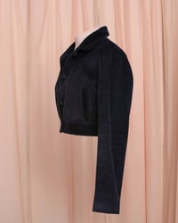 Image 11 of Cropped Phuncle Jacket - Navy