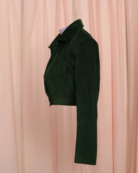 Image 16 of Cropped Phuncle Jacket- Evergreen