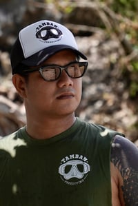 Image 5 of Tamban Mesh Cap: White