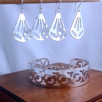 Image 3 of Vintage Serving Dish Earrings
