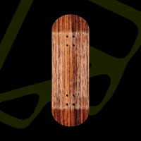 Image 1 of "Black Walnut" Exotic Fingerboard Deck