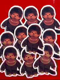 Image 1 of  Brown N Proud Vinyl Sticker 