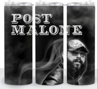 Post malone design 2 20oz tumbler