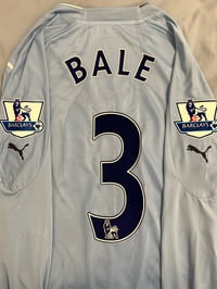 Image 1 of Tottenham Hotspur “BALE 3” 2010/11 Match Issue LS Away Shirt + patches (XXL)