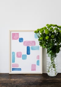 Image 3 of Calmness - A Calm, Minimalistic Watercolor Painting