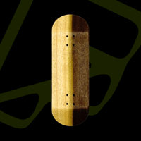 Image 1 of "Rainbow Two Tone" Exotic Fingerboard Deck