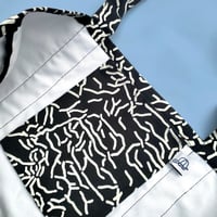 Image 2 of LARGE CANVAS BAG - SCRUNCH BLACK