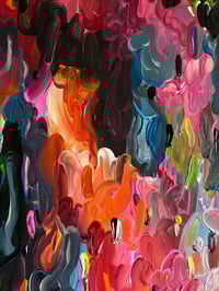 Image 3 of 'Phoenix heart' - 102x77cm, FRAMED