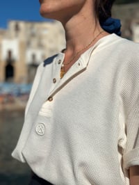 Image 4 of Polo “Waffle” Beige 