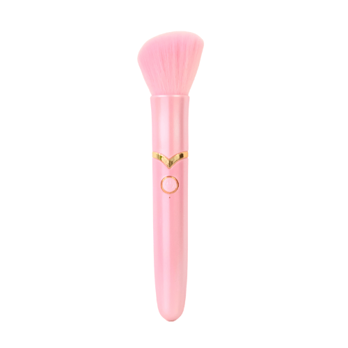 Image of PINK Electric Vibrator Makeup Brush Powder Foundation Blending Blush 10 Speed