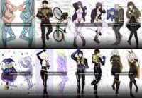 Various Dakimakura / Body Pillow (Lio Fotia, Saitama, Mumen Rider, Motoko, Batou, Jevil, Myo, etc)