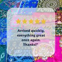 Image 2 of Sari Fabric Elements 'Edith' - Flower Show Collection