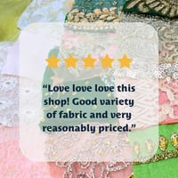 Image 2 of Sari Fabric Elements 'Vita' - Flower Show Collection