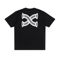 Image 2 of Fourheader tee black