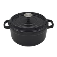 Image 1 of Dutch Oven - Enamelled cast iron (black)