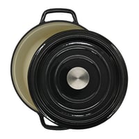 Image 2 of Dutch Oven - Enamelled cast iron (black)