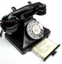Image 3 of VOIP Ready GPO Bakelite 232  + No.26 Bellset