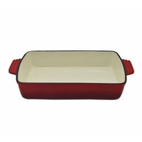 Image 3 of Baking Tray - Enamelled cast iron (red)