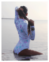 Image 2 of Marble cake short wetsuit