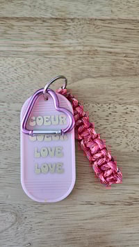 Porte-clés COEUR COEUR LOVE LOVE 