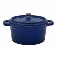 Image 3 of Mini Cocotte - Enamelled cast iron (Blue)