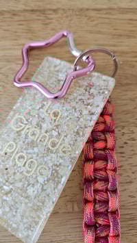 Image 5 of Porte-clés LA GRANDE PLAGE coquillages