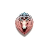 Image 1 of Sugoi Chikkoi Frame (heart/pink)