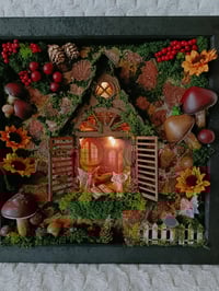 Image 3 of HANDMADE FAIRY GARDEN WITH LIGHTS