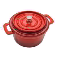 Image 2 of Mini Cocotte - Enamelled cast iron (Red)