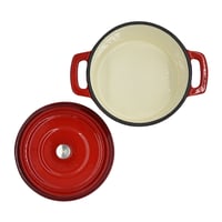 Image 3 of Mini Cocotte - Enamelled cast iron (Red)