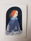 Mimi ~ Original mini portrait painting