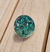 Image 1 of Bague Ormeaux vert (ARG925)
