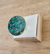 Image 3 of Bague Ormeaux vert (ARG925)