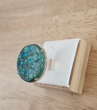 Image 4 of Bague Ormeaux vert (ARG925)