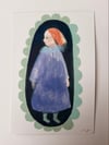 Mimi standing ~ Original portrait painting