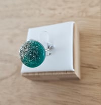 Image 3 of Bague Emeraude (Acier)